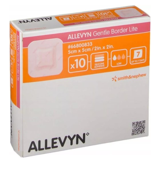 Allevyn Gentle Border Lite 5* 5cm 1szt